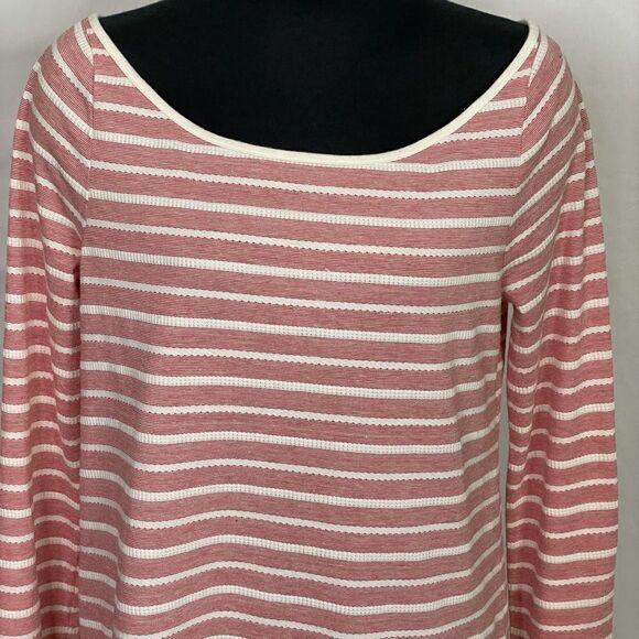Anthropologie Postcard 9-H15 STCL Striped Boat Beck T-Shirt - Women’s L - Picture 5 of 7